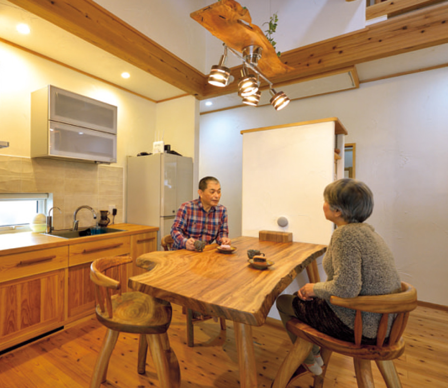 未来を先取りした
サステナブルな木の家