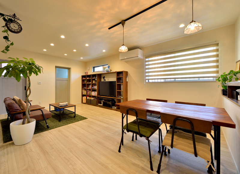 木と人と技術が呼応する
快適さに満ちた住空間