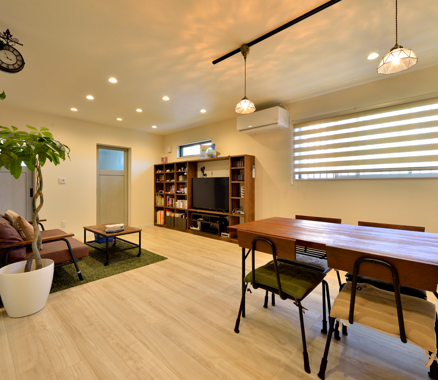 木と人と技術が呼応する
快適さに満ちた住空間