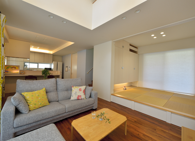 家事・育児が楽しくなる
仕掛けがいっぱいの家