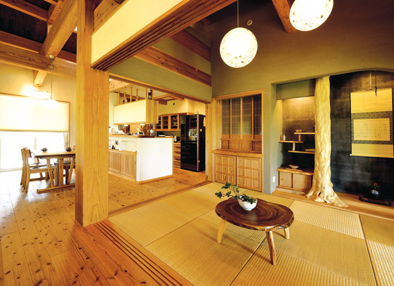 色柄多彩なオリジナル漆喰で意匠性をプラス
将来の”V2H”を見据えた未来型の家づくり