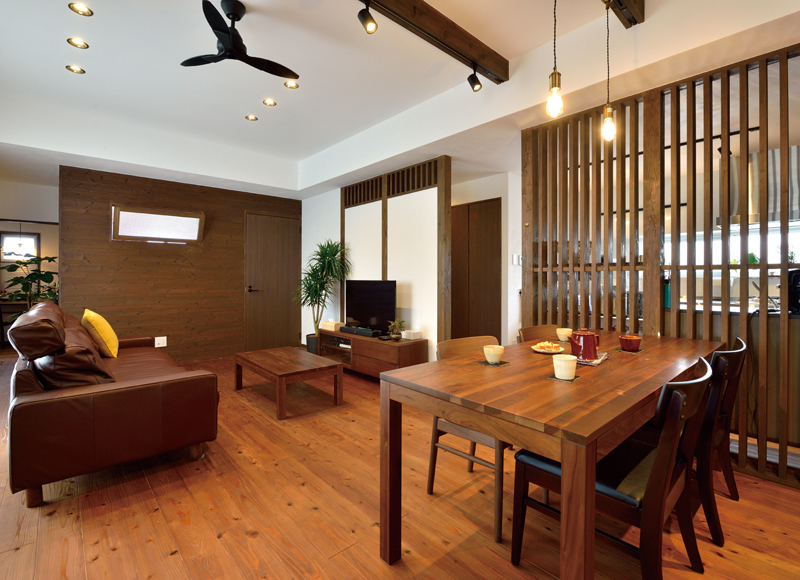 クール工法で、夏涼しく冬暖かい
コンクリート造の家