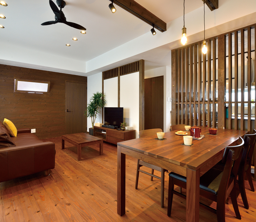 クール工法で、夏涼しく冬暖かい
コンクリート造の家