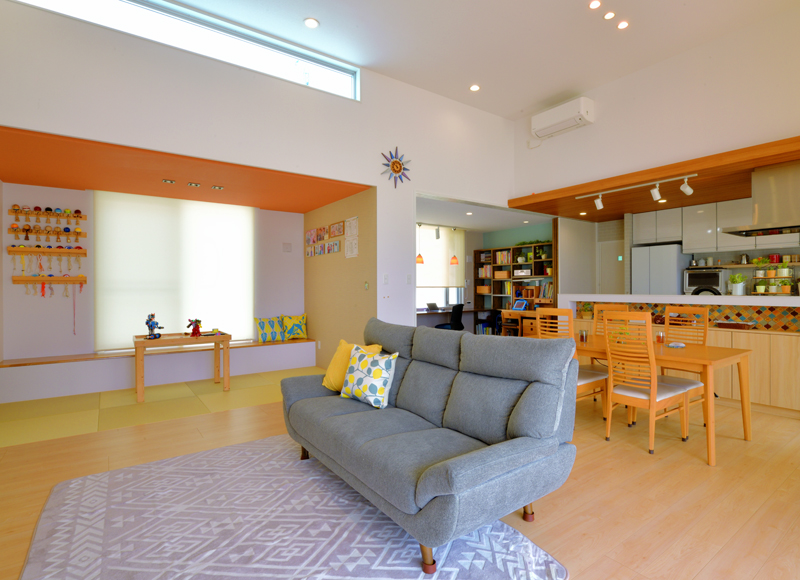 開放感と“きちんと”が
調和するお手本のような家