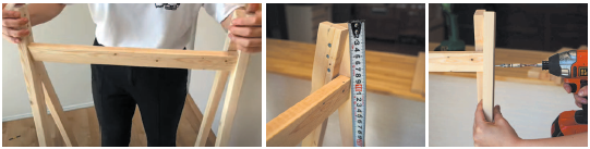 寿ちょっぴりDIY  #2 材料費1,000円 おしゃれハンガーラック
