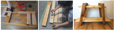 寿ちょっぴりDIY  ＃5 キャンプや夏休みに大活躍！ 「板を挟むだけ」の組み立て式シェルフ