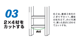 寿ちょっぴりDIY  ＃6 賃貸でもOK！ ２×４材とアジャスターで作る壁面収納