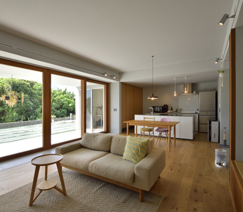 明暗、濃淡、開閉。メリハリをつけることで それぞれの空間の魅力はさらに引き立つ